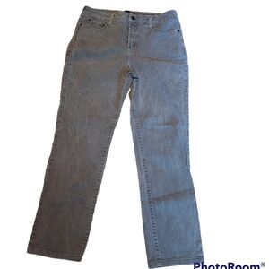 nydj jeans 8 Skinny Lift Tuck Gray Denim Pants